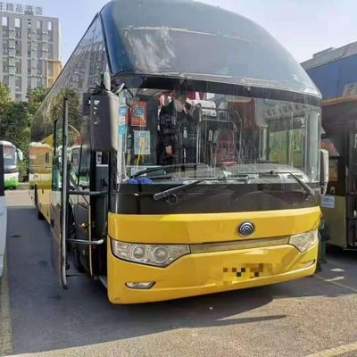 Verwendetes Yutong transportiert Promi ZK6122 47 Sitze mit Toiletten-Doppeltüren Weichai-Maschine 247kw