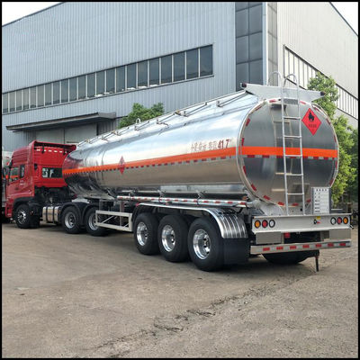 3 Achsen 45000 Liter tanken Transport-Tanker-Öltank-Treibstoff-LKW-Anhänger