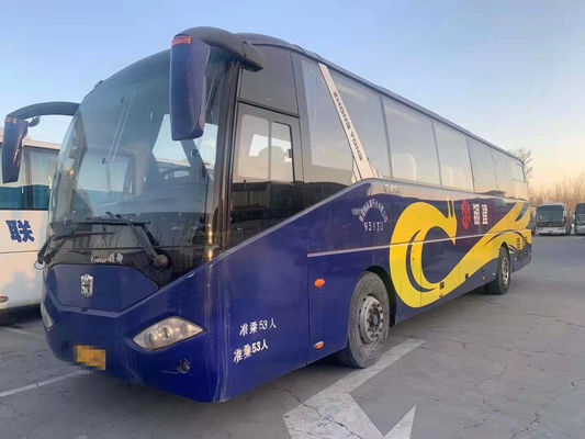 2012-jährige 53 Sitze verwendeter ZHONGTONG-Trainer Bus LCK6125H mit Klimaanlage für Tourismus