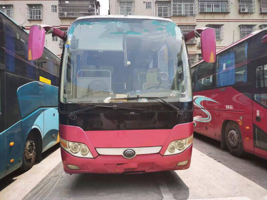 Benutzte des Reisebus Yutong-Modell-ZK6110 47 Akt-Verpackungs-links-Steuerung Sitzdoppeltüren Yuchai-Maschinen-Euro-III