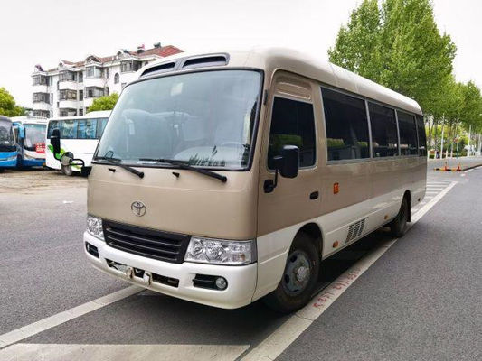 2010-jähriger 20 Sitze benutzter Küstenmotorschiffbus, benutzter Mini Bus Toyota Coaster-Bus mit Benzinmotor 2TR in gutem Zustand