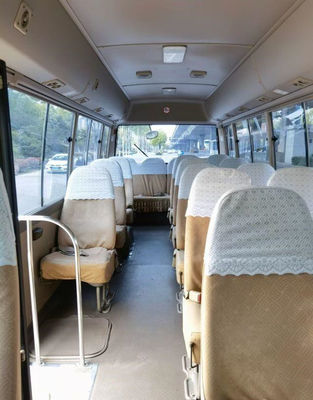 2010-jähriger 20 Sitze benutzter Küstenmotorschiffbus, benutzter Mini Bus Toyota Coaster-Bus mit Benzinmotor 2TR in gutem Zustand