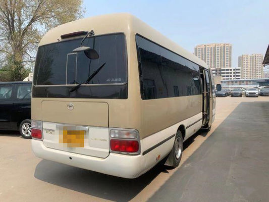Verwendete 20 Sitze benutzter Küstenmotorschiff-Bus Mini Bus Toyota Coaster Bus mit 2007-jähriger linker Handsteuerung des Benzinmotor-2TR