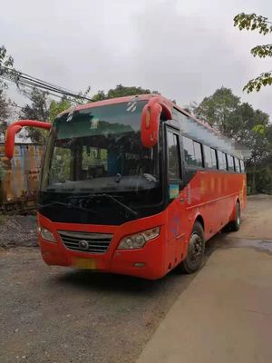 44 Sitze benutzte Trainer-Bus Yutong ZK6102D Bus benutzte 2014-jährige Dieselmotoren des Frontmotor-Lenk LHD
