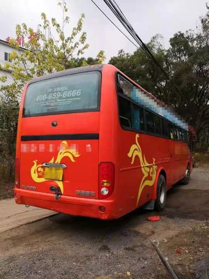 44 Sitze benutzte Trainer-Bus Yutong ZK6102D Bus benutzte 2014-jährige Dieselmotoren des Frontmotor-Lenk LHD