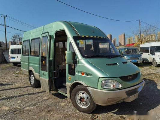Verwendeter Mini Bus 17 Sitze brennen IVECO 2.8T Dieselmotor elektrischer Tor-Euro III ein