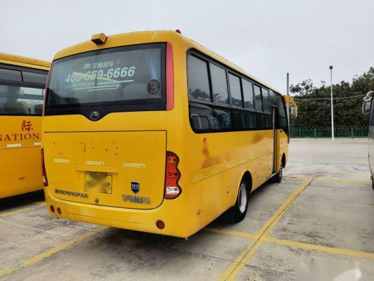 Benutzte Sitzreisebus-Stahlfahrgestelle-Front Engine Euros III Yutong-Bus-29 linke Steuerung