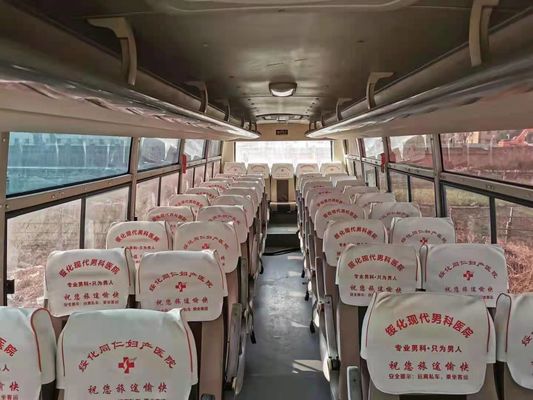 49 Sitze benutzte Yutong ZK6102D Bus benutzte 2011-jährige Front Engine Steering LHD Dieselmotoren Trainer-Bus