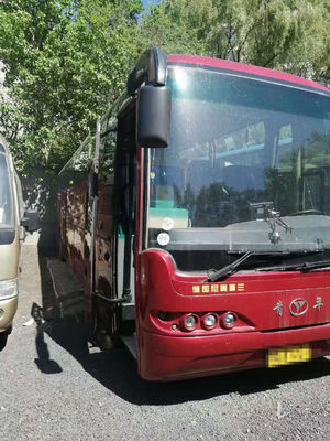 Trainer-Bus JNP6122 DEB Youngman Tourism Used Passenger 2013-jährige 48 Sitzlinke Handsteuerung