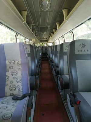 Trainer-Bus JNP6122 DEB Youngman Tourism Used Passenger 2013-jährige 48 Sitzlinke Handsteuerung