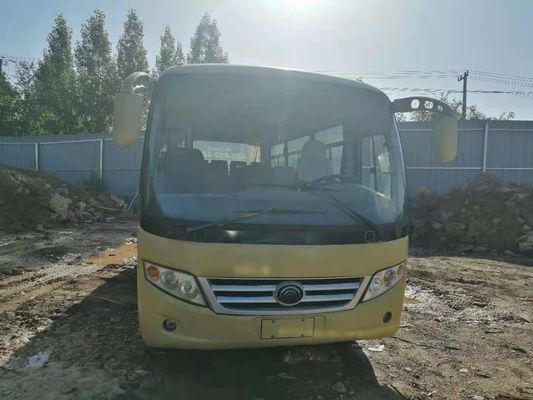 2010-jähriges 19 Sitze benutztes Yutong-Bus-Modell ZK6608 verließ Hand-Antriebs-Modell ZK6608 keine Achse des Unfall-2