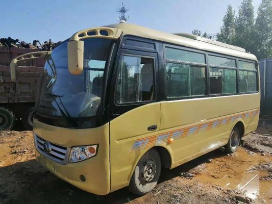 2010-jähriges 19 Sitze benutztes Yutong-Bus-Modell ZK6608 verließ Hand-Antriebs-Modell ZK6608 keine Achse des Unfall-2