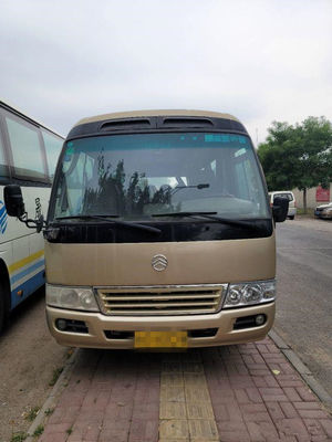 2015-jährige 22 Sitze verwendeten goldenes Dragon Coaster Bus, verwendeten Mini Bus Coaster Bus 86kw mit Luxussitzen