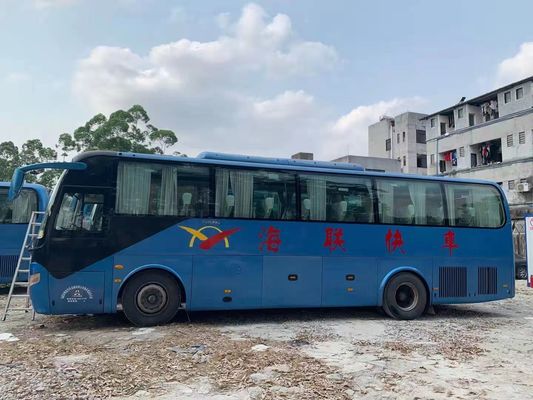 41 Sitze verwendeter verwendeter Trainer Bus 2013-jähriges 100km/H Yutong ZK6107 Bus LHD steuernd KEIN Unfall