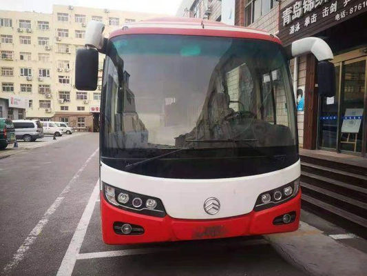 Verwendetes goldenes Dragon Bus XML6757 benutzte Zug 2016 der hohen Qualität des Reisebus-33seats Yuchai des Heckmotor-127kw des Euro-IV Bus