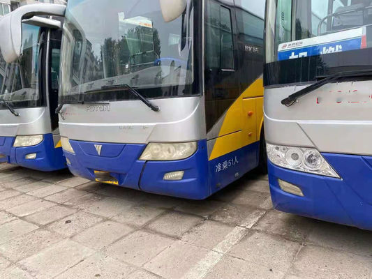 Verwendete Reisebus-Marke benutzte Heckmotor-hohen Qualität der Foton-Bus-51seats Yuchai Bus 243kw