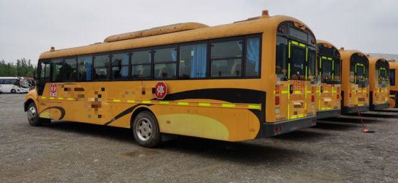Benutzter YUTONG-Bus verwendete Gesamtausmasse des Schulbus-7435x2270x2895mm mit Dieselmotor