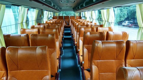 Dawoo 45 setzt Dieselbus-manueller Bus-rechter Antrieb benutzten Passagier-Bus mit Klimaanlage für Afrika GDW6117
