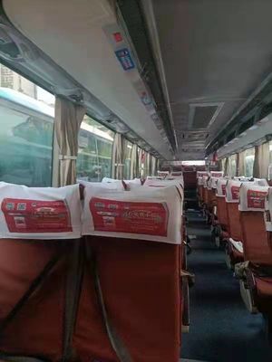 Benutzte 49 Sitze benutzter Bus Yutong-Bus ZK6122HQ benutzte Trainer-Bus Left Hand-Antrieb mit Klimaanlage