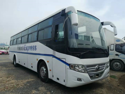 54 Fahrer-Steering Used Yutong-Bus ZK6112D des Sitz2014-jähriger benutzter Bus-Frontmotor-RHD kein Unfall