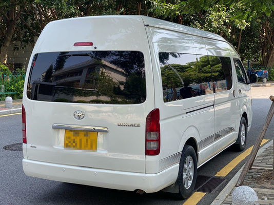 Hohes Dach-2005-jährige 13 Sitze Benzin benutztes Toyota Hiace verwendeten Mini Bus Automatic Transmission