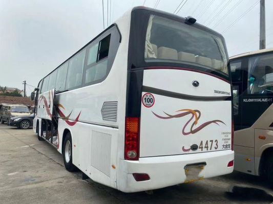 Benutzter Sitzdoppeltüren benutzter Zug Bus XMQ6129 Kinglong-Bus-53 verließ Steuerung