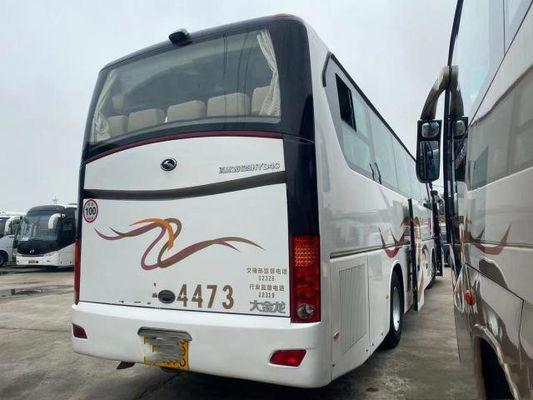 Benutzter Sitzdoppeltüren benutzter Zug Bus XMQ6129 Kinglong-Bus-53 verließ Steuerung