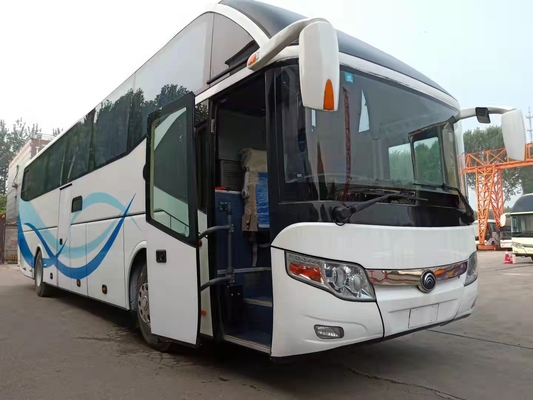 Sitze des Yutong-Bus-Diesel-transportiert 2. der Handzk6127 Kinglong Bus-55 Trainer Used Rear Engine