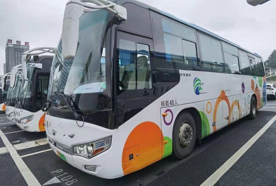 Luxusbus-Sitze des elektrischer Trainer-Bus SLK6118 Shenlong Bus-kundenspezifische Zug-48seats