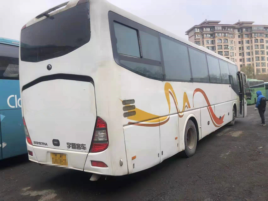 Benutzter Personenwagen-Bus 206kw 100km/H Yutong ZK6127 Heckmotor-links-Hand-Antrieb