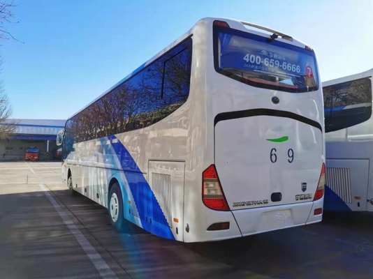 55 Sitze benutzte Zug-Bus Euros II Yutong-Bus-12000mm Hand-Antriebs-Busse linke