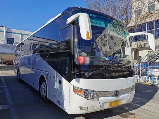 55 Sitze benutzte Zug-Bus Euros II Yutong-Bus-12000mm Hand-Antriebs-Busse linke