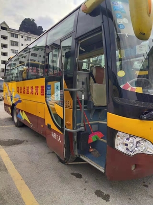 35 Sitze benutzter Zug Bus With LHD Yutong-Bus-Zk6808, das Dieselmotoren steuert