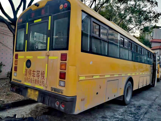 46 Sitze benutzte Diesel-Front Engine LHD Steuerung Yutong-Schulbus-ZK6119D