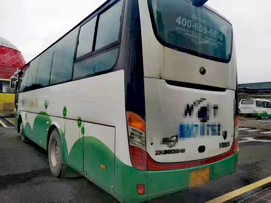 Bus Yutong Mini Bus 35 der Besichtigungs-ZK6908 setzt linke Hand-Antriebs-Küstenmotorschiff-Bus Yuchai-Maschine
