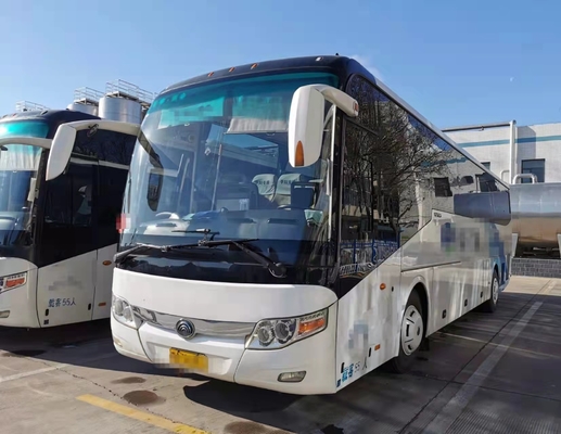 Hand ZK6127 Yutong-Bus-zweite trainieren Bus Second Hand, das 55 Sitze Plan des Bus-2+3 transportieren