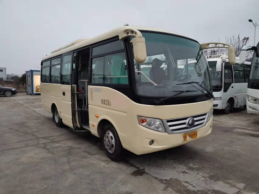 Der 26 Sitzpassagier-Bus Yutong übergeben Mini Bus Sightseeing Bus hohe an zweiter Stelle 3020mm