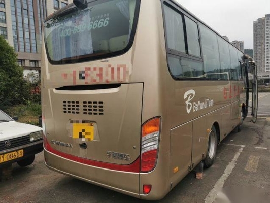 147kw Tourismus Yutong benutzte die Sitze des Küstenmotorschiff-Bus-35, die Hand-Antriebs-Passagier-Busse gelassen wurden