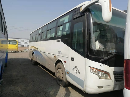 Zug-Used Yutong Buss 45seats zweites des Euro-4 Handpassagier-Bus Yuchai-Maschine