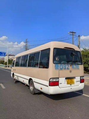 Übergeben Sitzer benutzter Bus Toyota des Küstenmotorschiff-20 an zweiter Stelle Maschine Mini Buss 3RZ