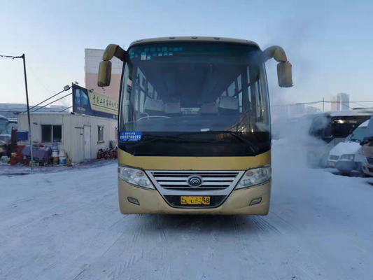 2012-jähriger 51 Sitze benutzter Bus ZK6112D mit Steuerung Front Engine Diesels RHD