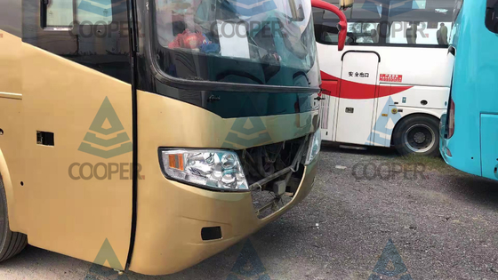 Verwendetes Yutong, das öffentliche Transportmittel Diesel-LHD-Stadt-Bus benutzten, benutzte 51 Sitze Front Engine Bus