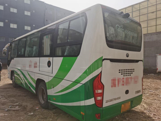 Zweite Handdes busses 36seats Yutong Trainer-Bus Luxury Zks 6876 Bustransport Recht-Steuerung