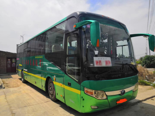 2019-jähriger 49 Sitze benutzter Yutong-Trainer-Bus Left Hand-Antrieb transportiert Heckmotor-Bus
