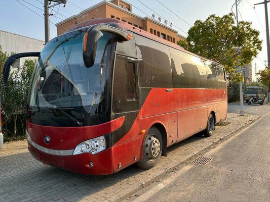 Rechte Trainer-Bus Luxurys 39seats Antriebs-Bus Yutong Zk6888 Stadt-Bus Yuchai-Maschine