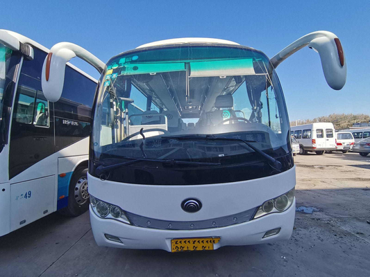 39 Sitze verwendeten Trainer Buses, LHD-, dasheckmotor ZK6879 Busse in Brasilien Yutong benutzte