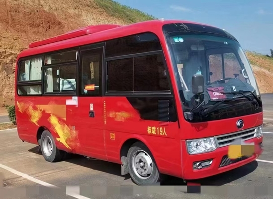 2017-jährige 19 Sitze benutzte Achse des Yutong-Bus-Modell-ZK6609D Mini Bus Left Hand Drive Front Engine 2