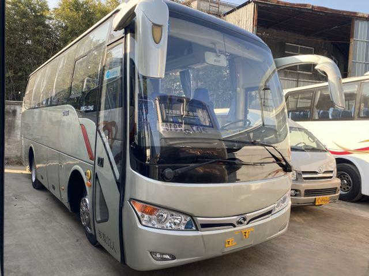 Kinglong benutzte Maschinen-Bus des Bus-XMQ6802 des Reisebus-33seats Yuchai mit Schaltgetriebe
